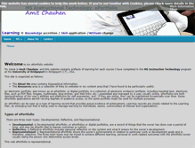 Tablet Screenshot of amitchauhan.net